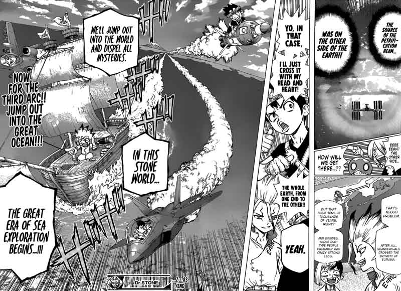 Dr. Stone Manga Chapter 83 page 21 - Dr. Stone scene