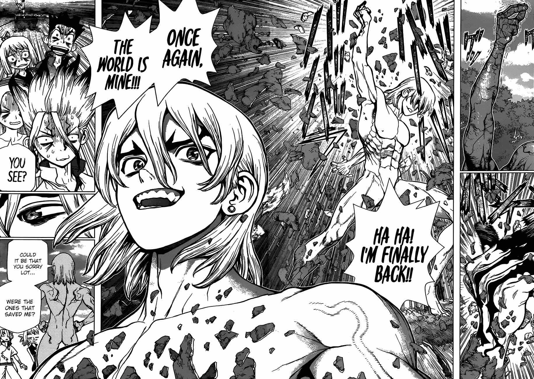 Dr. Stone Manga Chapter 85 page 10 - Ultimate Resource scene