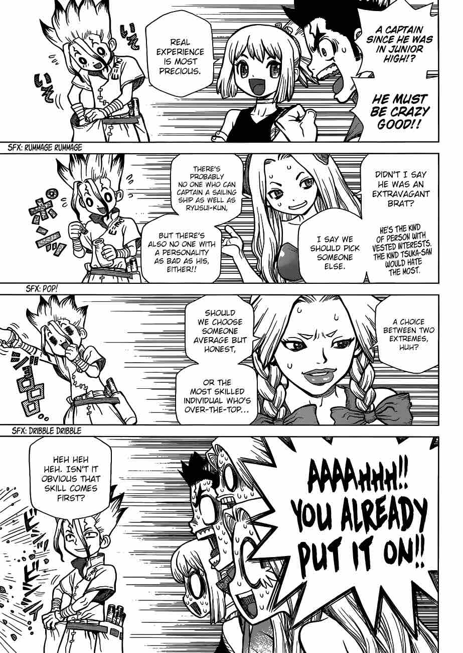 Dr. Stone Manga Chapter 85 page 9 - Ultimate Resource scene