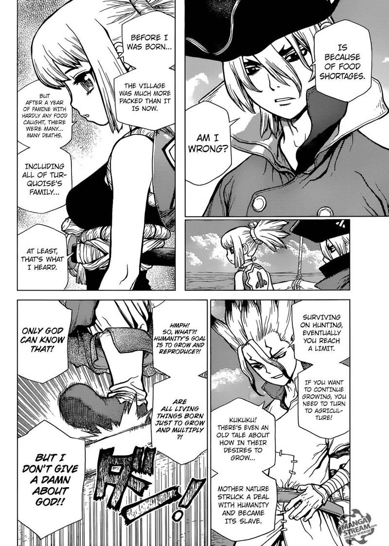 Dr. Stone Manga Chapter 90 page 13 - New World Map scene