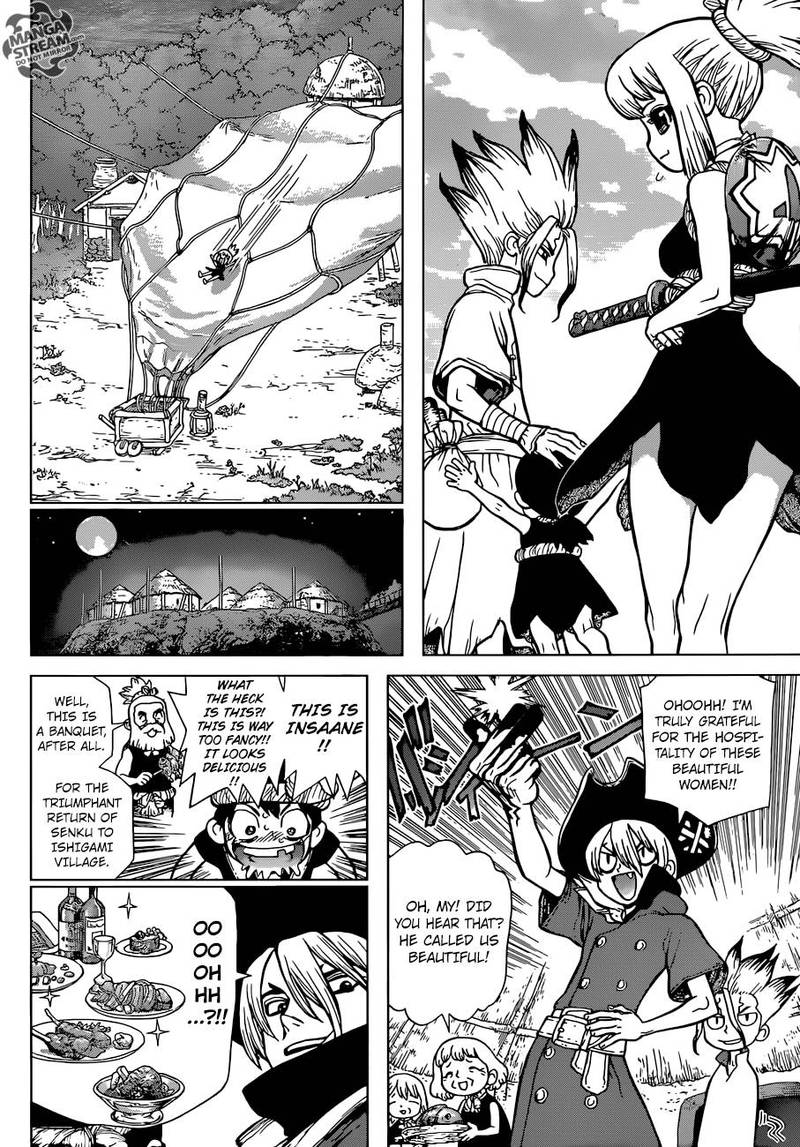Dr. Stone Manga Chapter 90 page 2 - New World Map scene