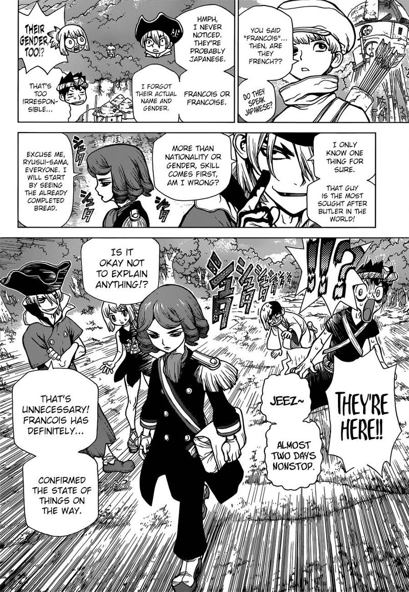 Dr. Stone Manga Chapter 92 page 10 - Desire Is Noble scene