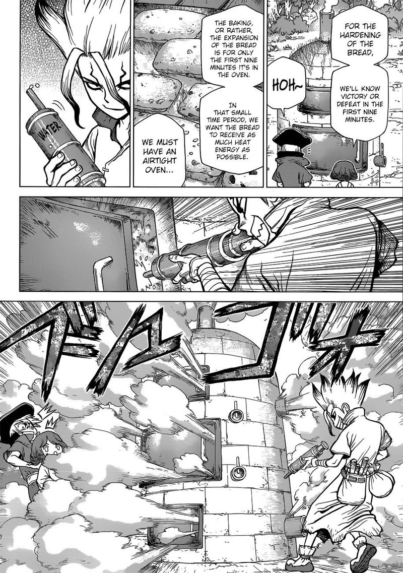Dr. Stone Manga Chapter 92 page 16 - Desire Is Noble scene