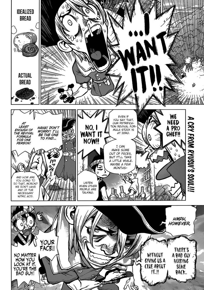 Dr. Stone Manga Chapter 92 page 2 - Desire Is Noble scene