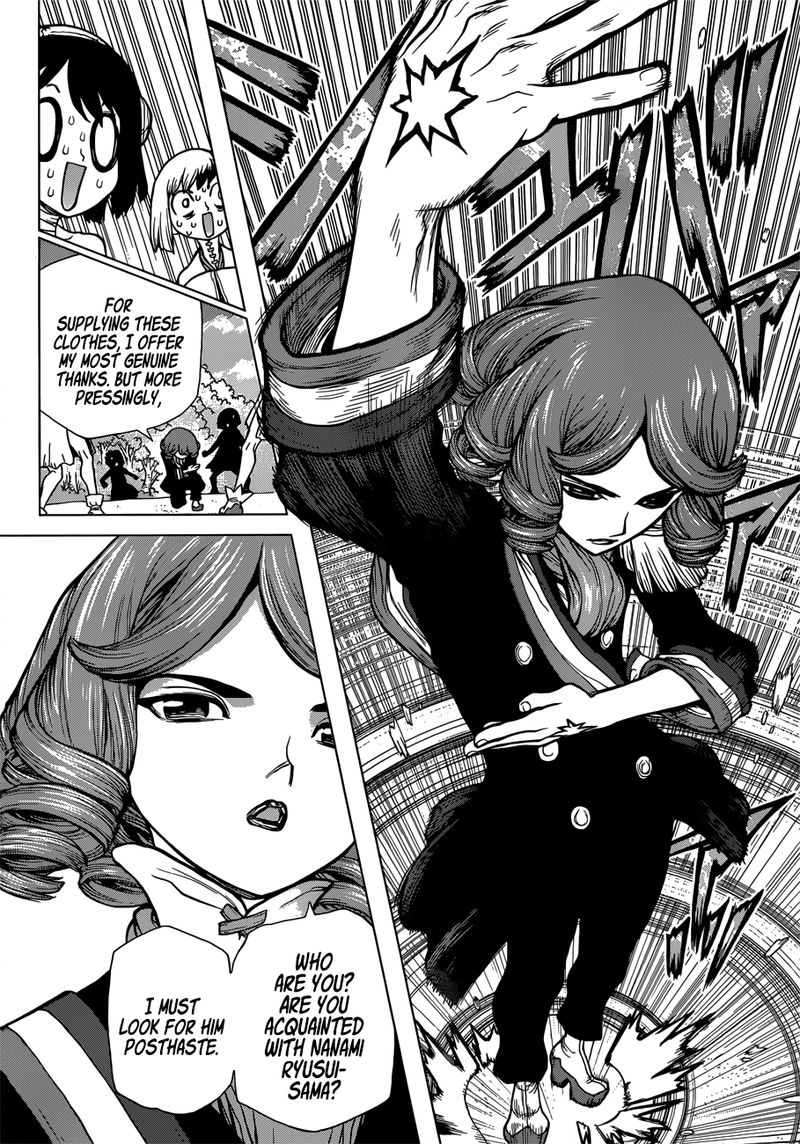 Dr. Stone Manga Chapter 92 page 8 - Desire Is Noble scene