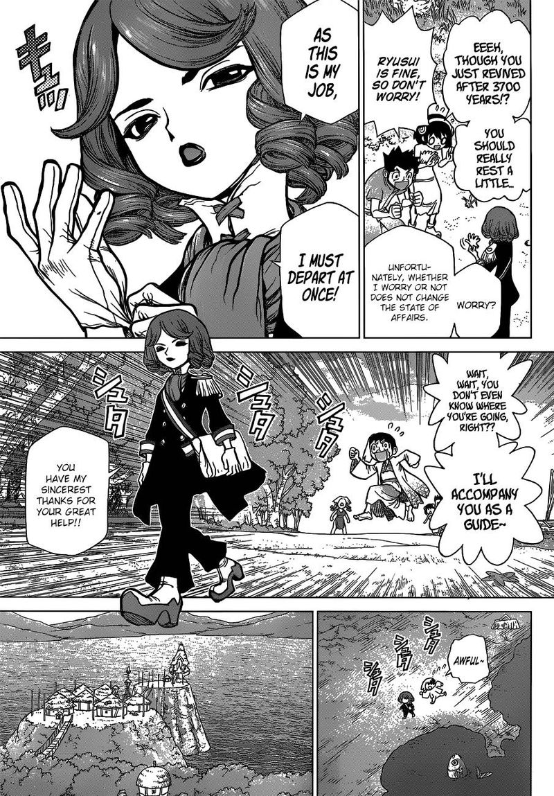Dr. Stone Manga Chapter 92 page 9 - Desire Is Noble scene