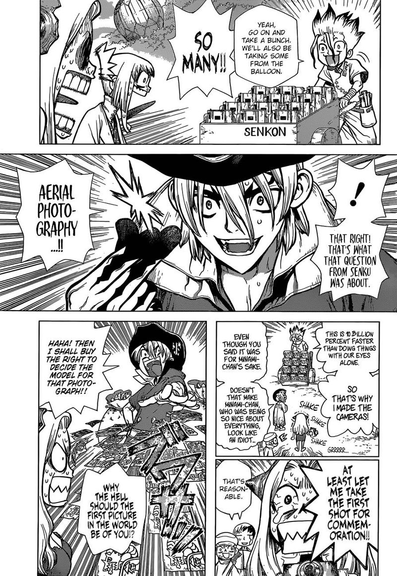 Dr. Stone Manga Chapter 93 page 11 - The First Shot Is Yours scene