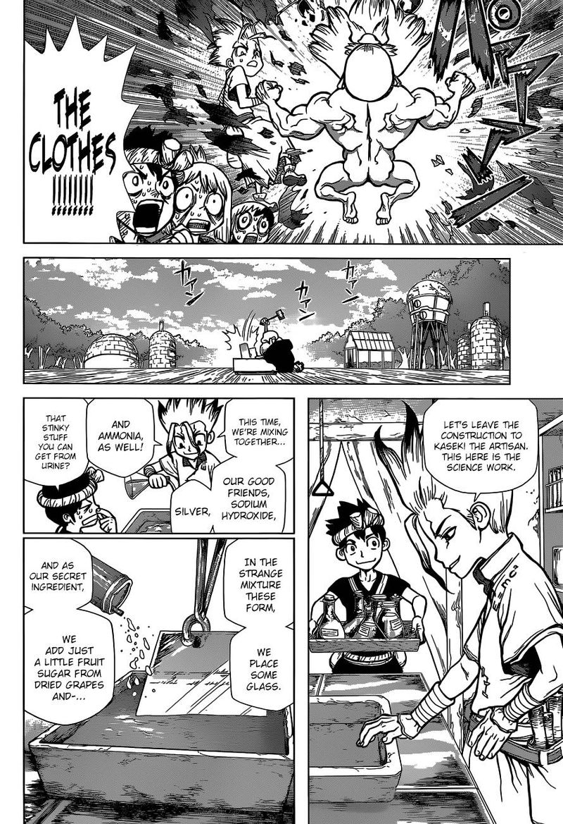 Dr. Stone Manga Chapter 93 page 5 - The First Shot Is Yours scene
