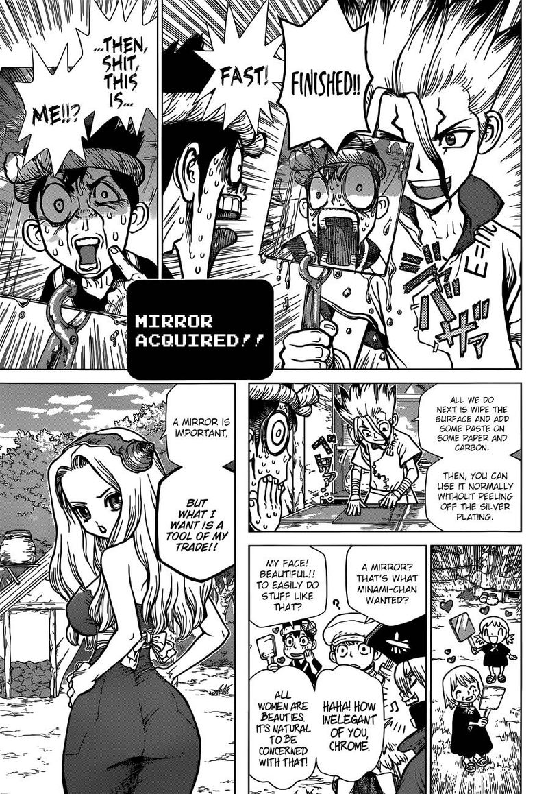 Dr. Stone Manga Chapter 93 page 6 - The First Shot Is Yours scene