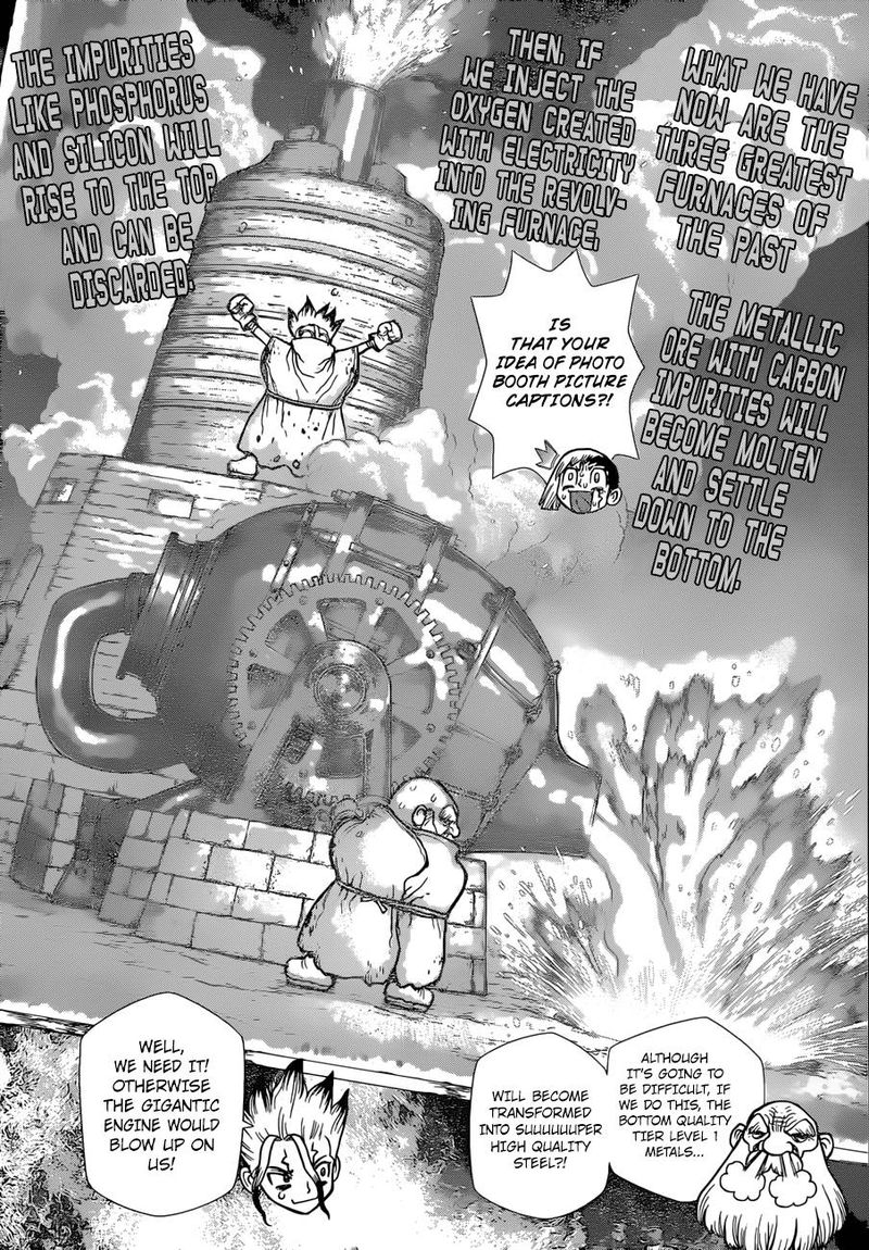 Dr. Stone Manga Chapter 99 page 8 - Kingdom of Science Photo Journal scene